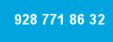 928 771 86 32 928 771 86 32